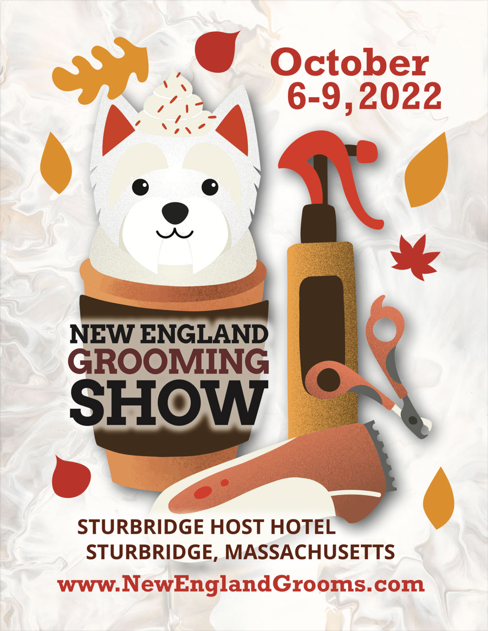 New England Grooming Show Advertisement
