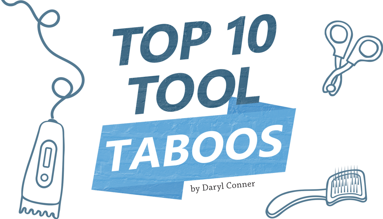 Top 10 tool taboos typography