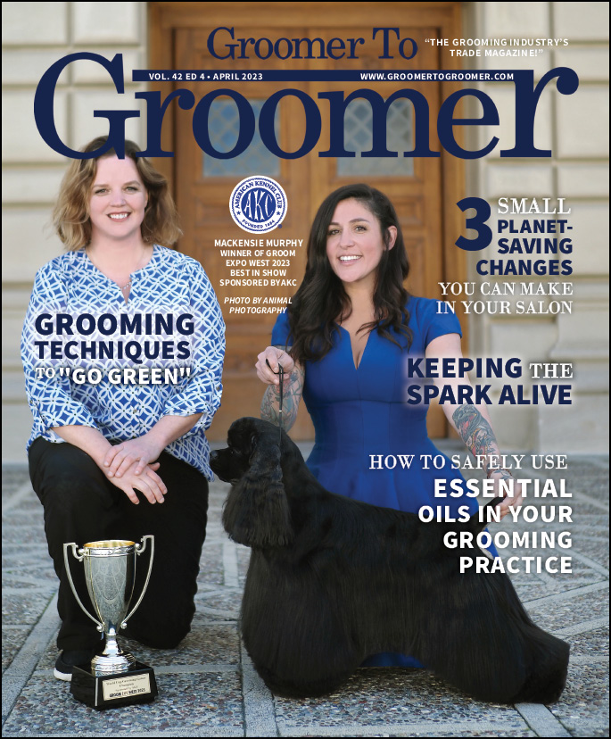 Groomer to Groomer April 2023 Cover