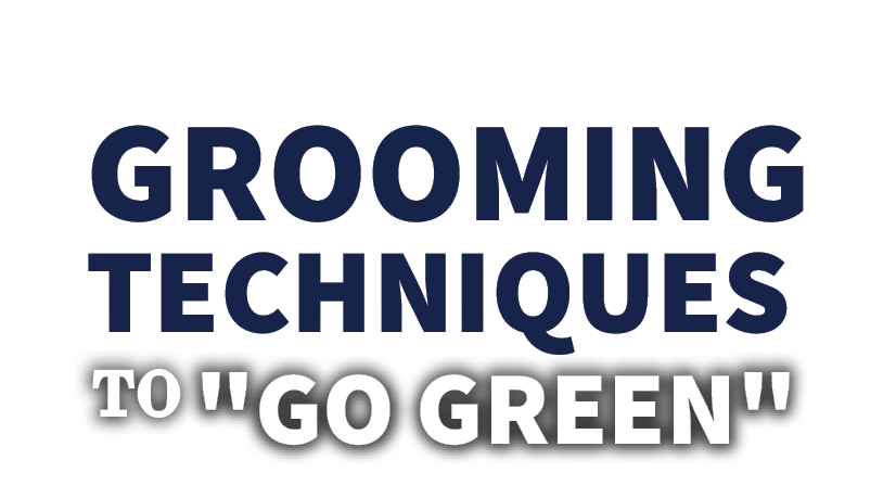 Grooming Techniques to Go Green