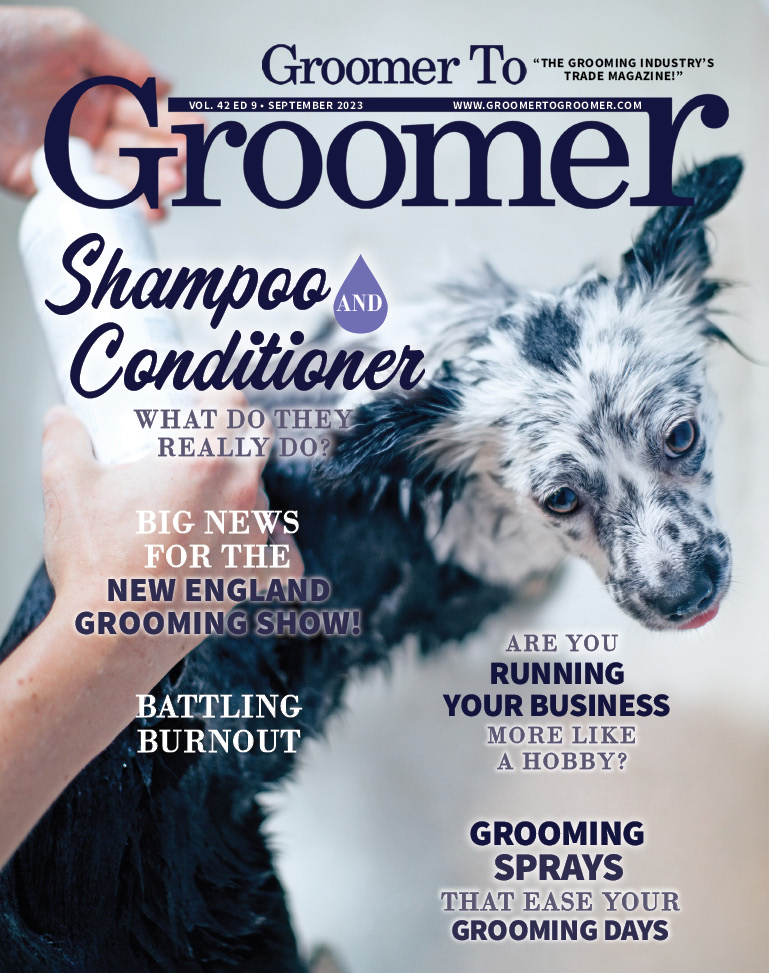 Groomer to Groomer TOC September '23 Cover