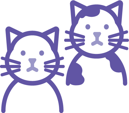 two cats icon