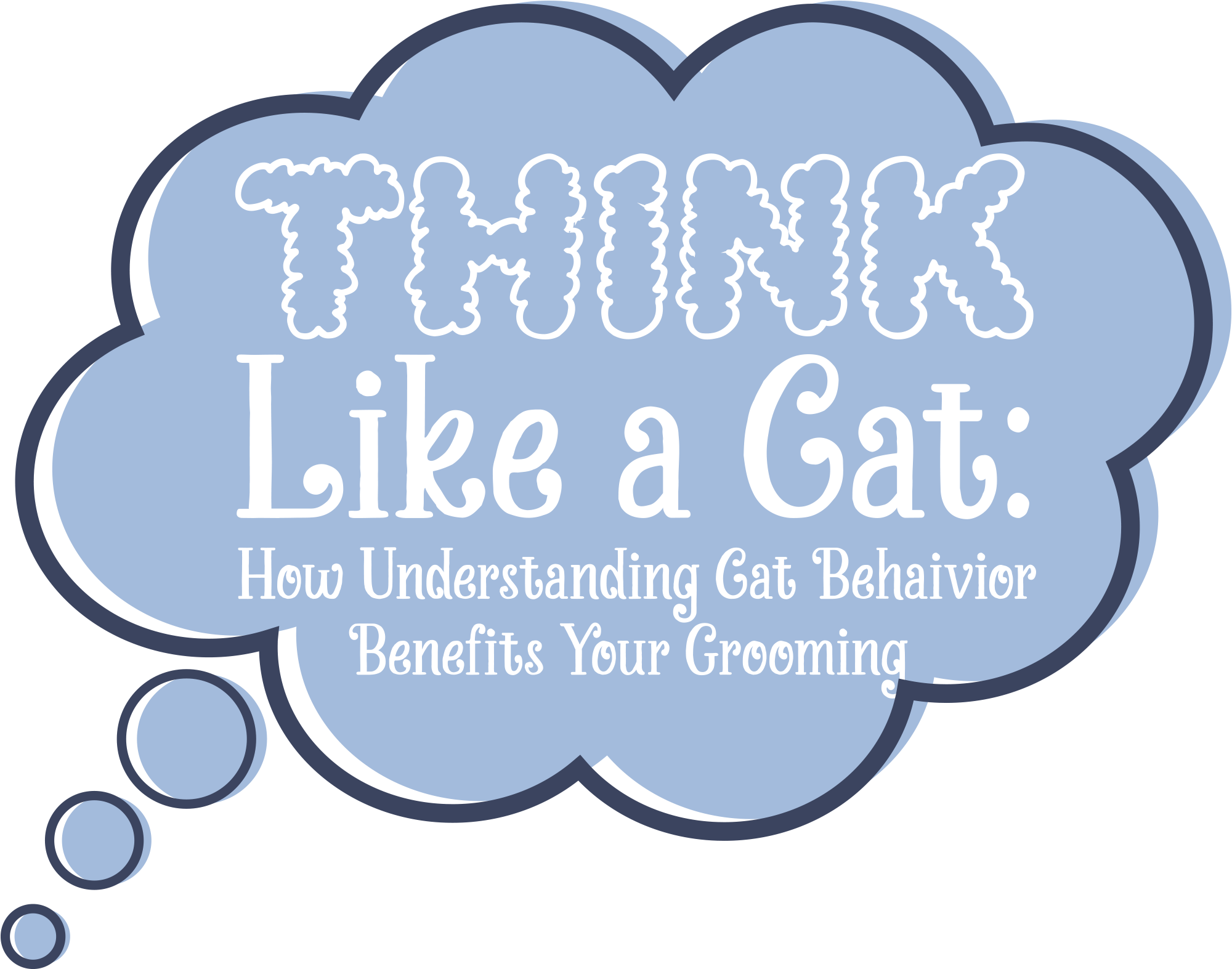image title "Think like a cat"
