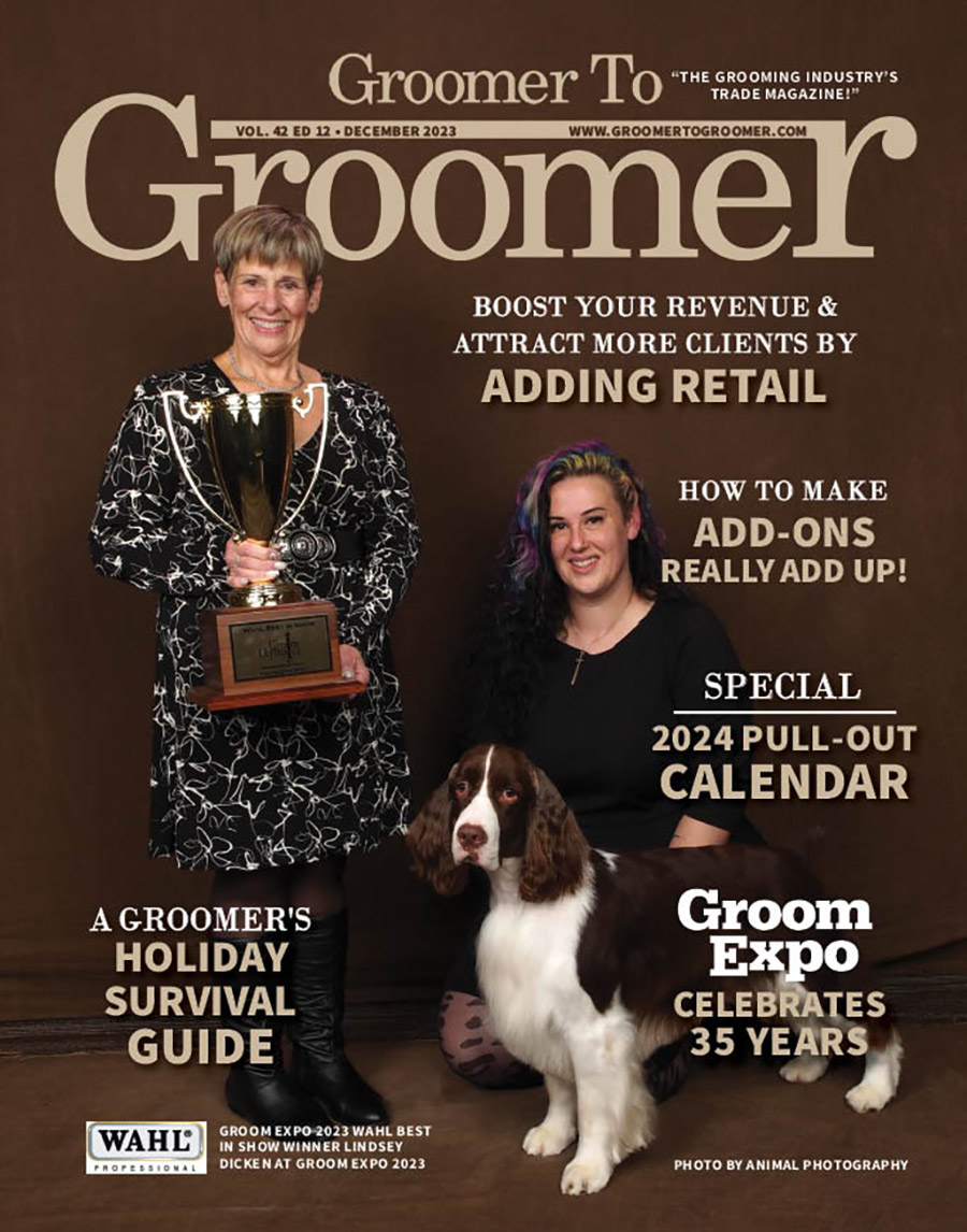 Groomer to Groomer TOC December '23 Cover