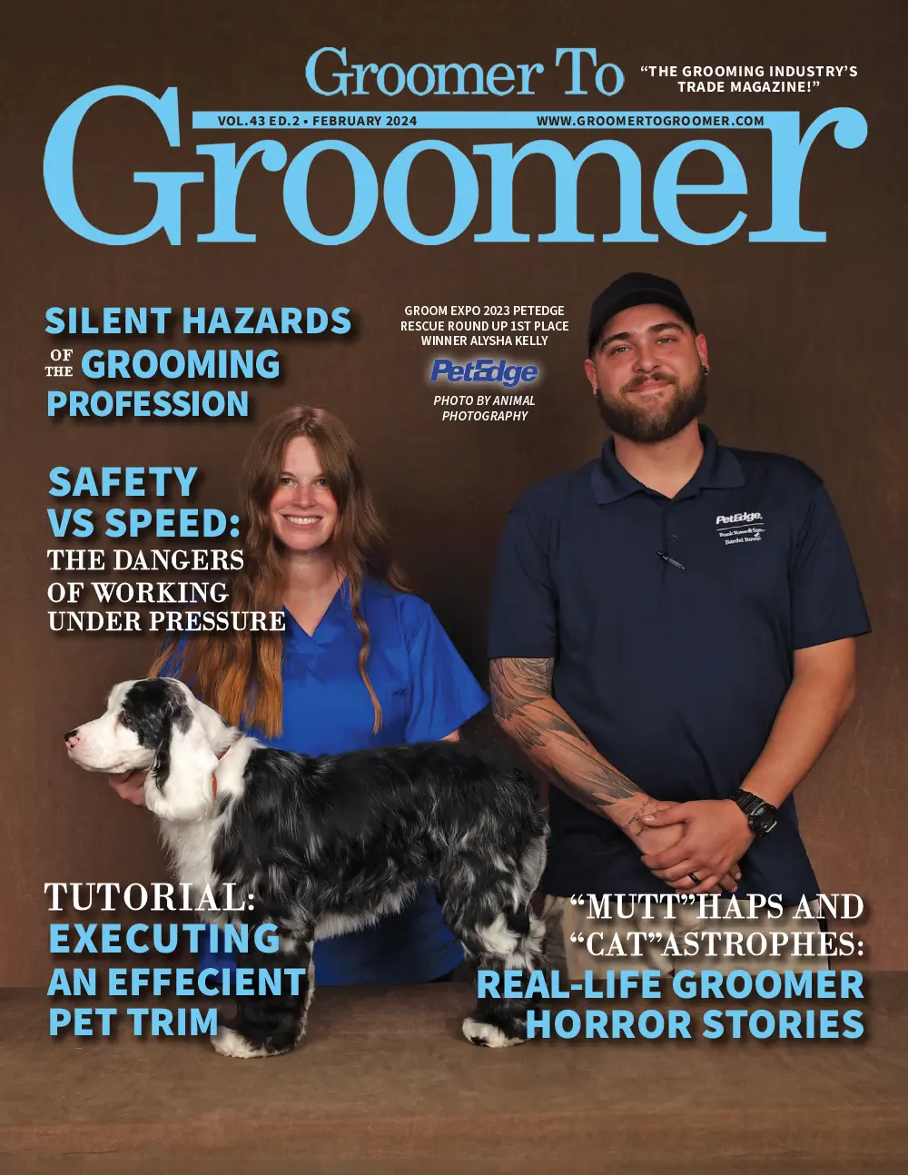 Groomer to Groomer TOC February '24 cover