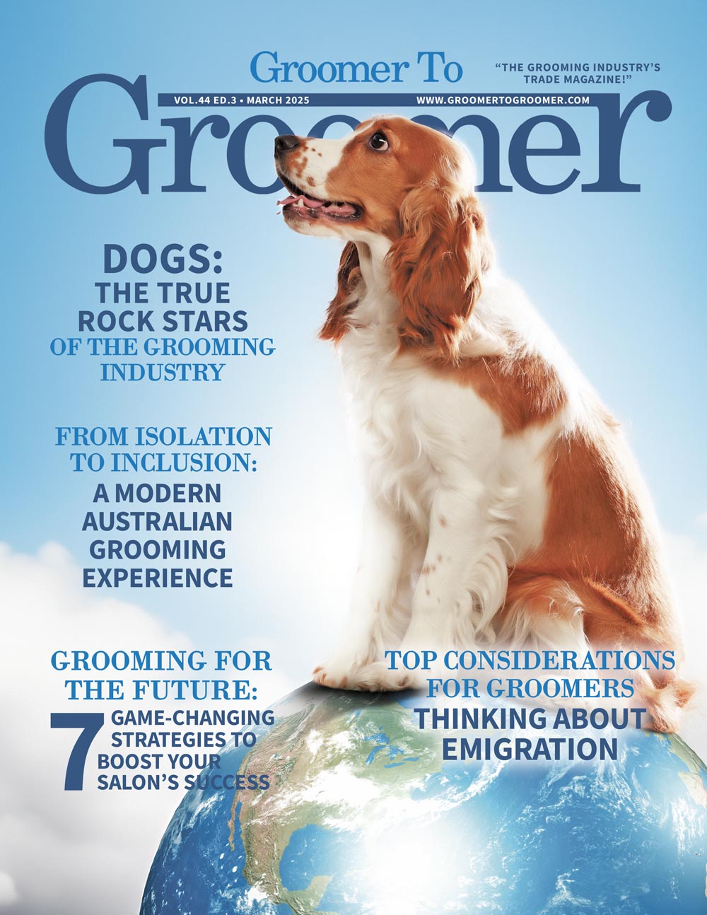 Groomer to Groomer TOC March '25 cover