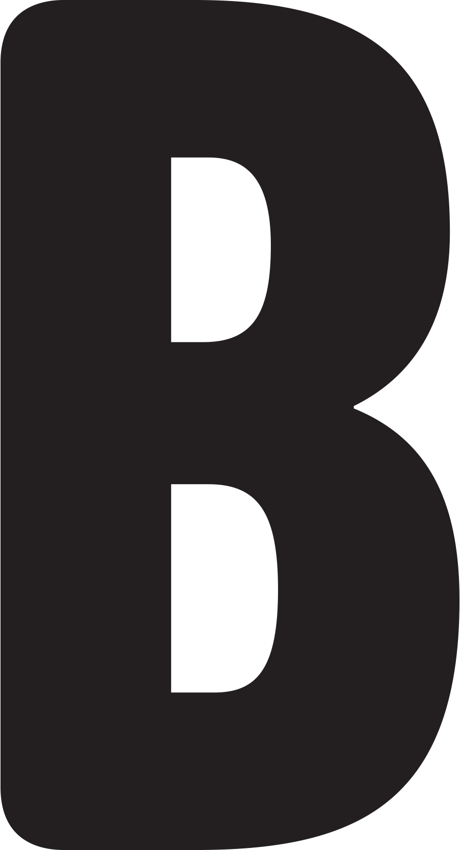 B