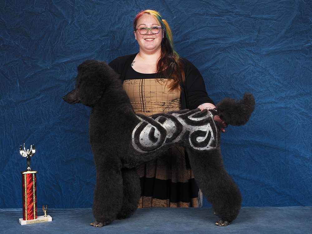 Alyssa Kasiba's Integroom 2025 1st place Shirley Kalstone Creative Runway contest photo