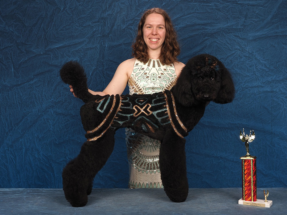 Nicole Beckman's Integroom 2025 2nd place Shirley Kalstone Creative Runway contest photo