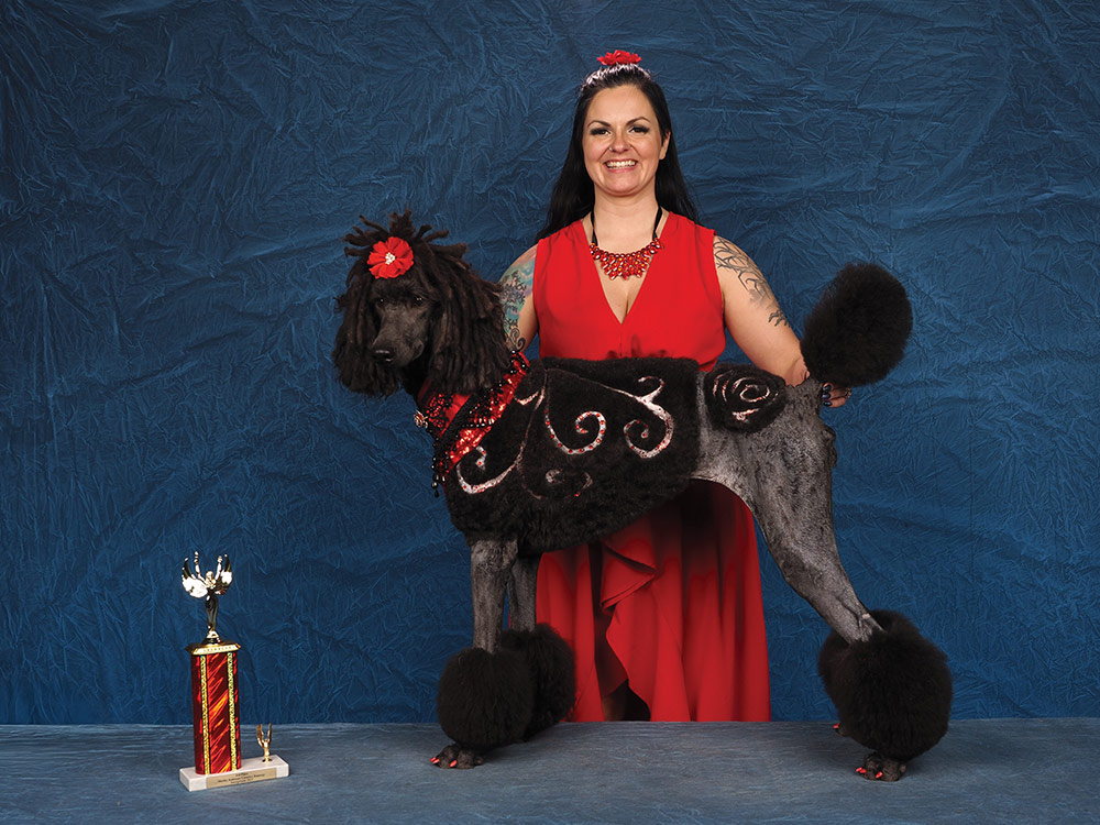 Holly Baker's Integroom 2025 3rd place Shirley Kalstone Creative Runway contest photo