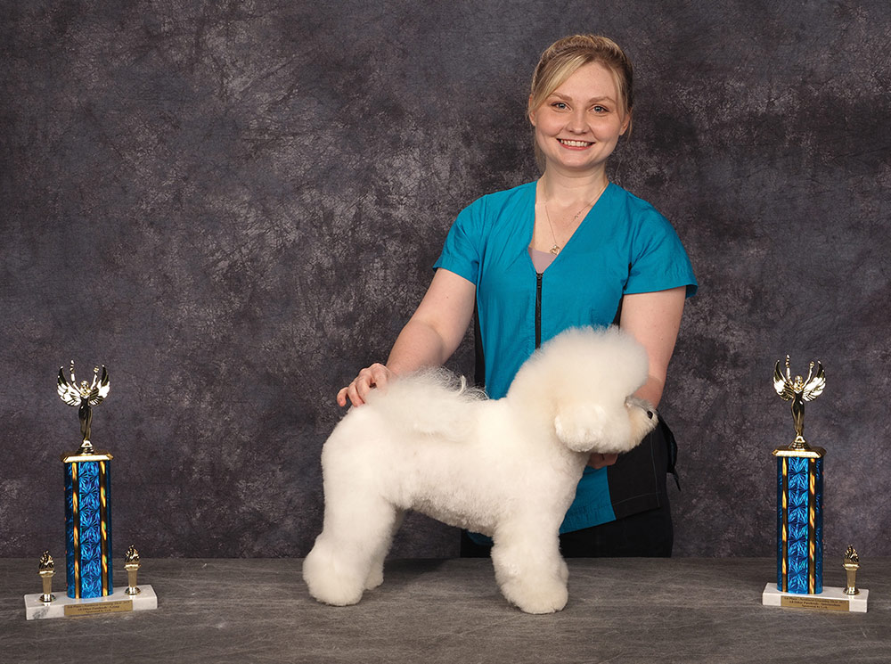 Kaylee Konopaski’s Northwest 2025 Grooming Show All Other Purebreeds 1st Place Intermediate contest photo