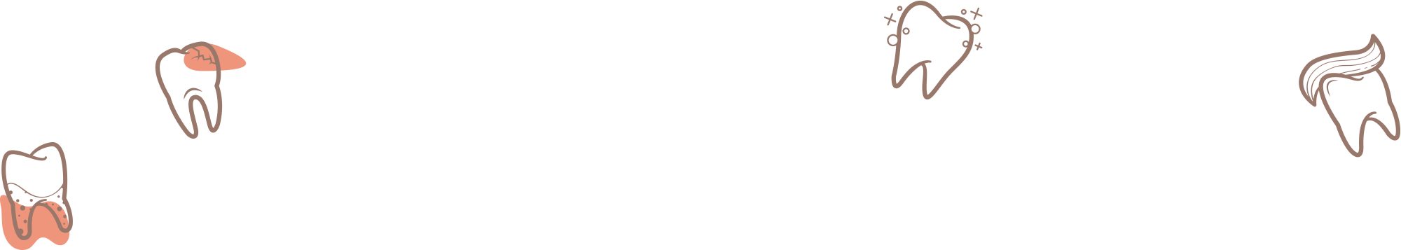 digital illustration of teeth