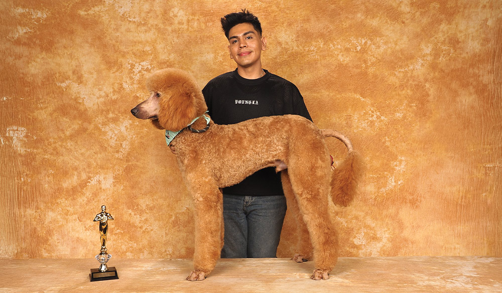 Josue Angel's Groom Expo West 2025 Rescue Roundup contest 3rd Place photo
