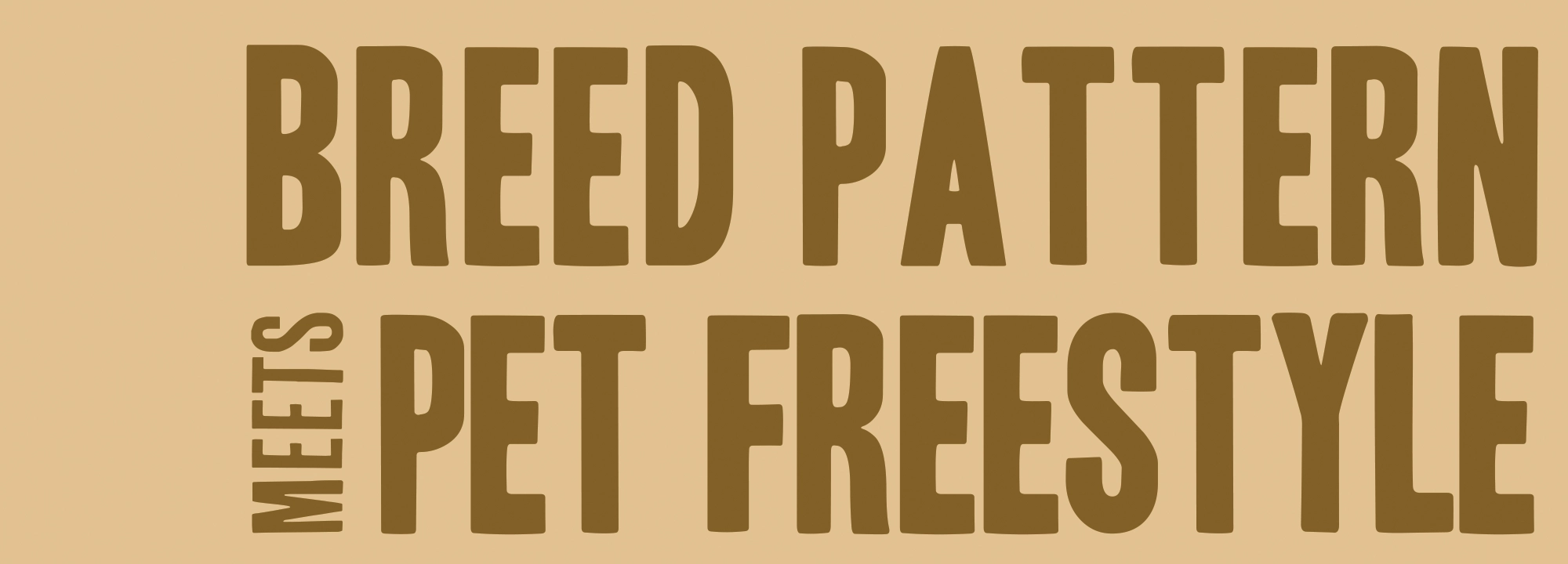 Breed Pattern Meets Pet Freestyle