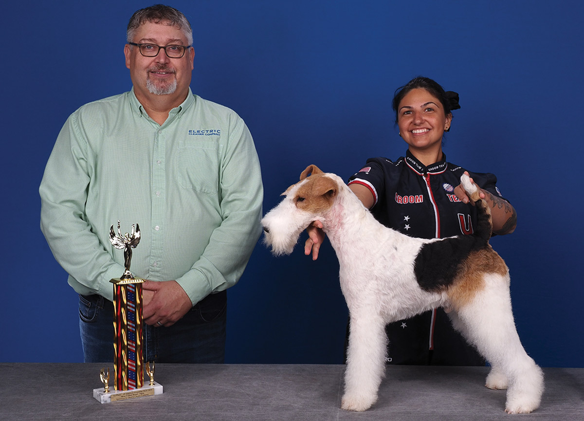 All American Grooming Show 2025 | Wire Coated Breeds 1st Place Open: Macie Pisa