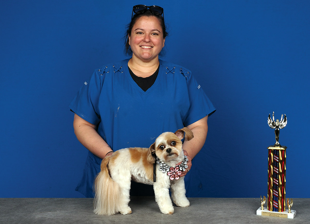 All American Grooming Show 2025 | Rescue Round Up 1st Place Entry: Andrea Zelinsky