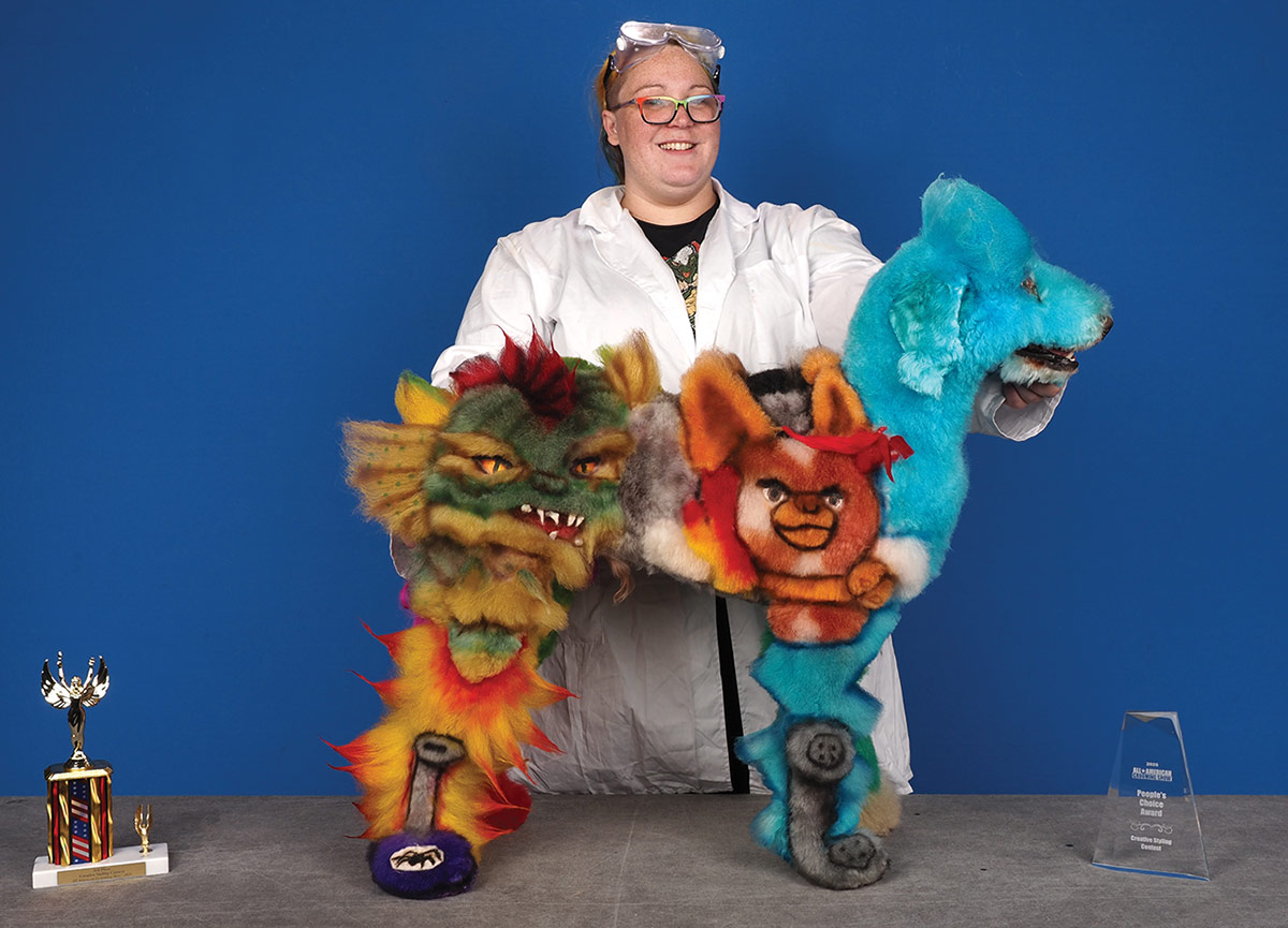 All American Grooming Show 2025 | Creative Styling 3rd Place: Alyssa Kasiba