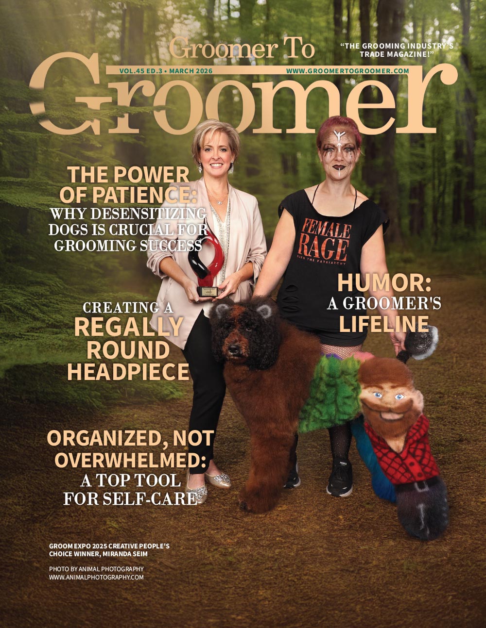 Groomer to Groomer March '26 cover