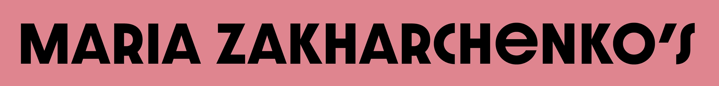 Maria Zakharchenko’s