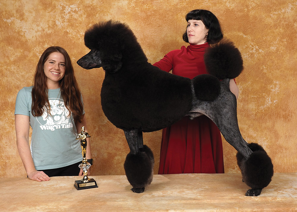 Sandy Risso's Groom Expo West 2026 First Place Intermediate contest photo