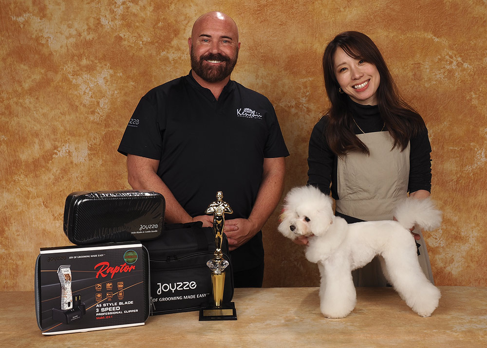 Naomi Mori's Groom Expo West 2026 First Place contest photo