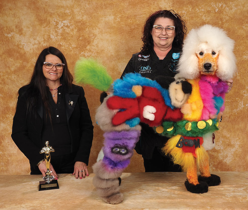 Lisa Greer's Groom Expo West 2026 Up & Coming Third Place contest photo