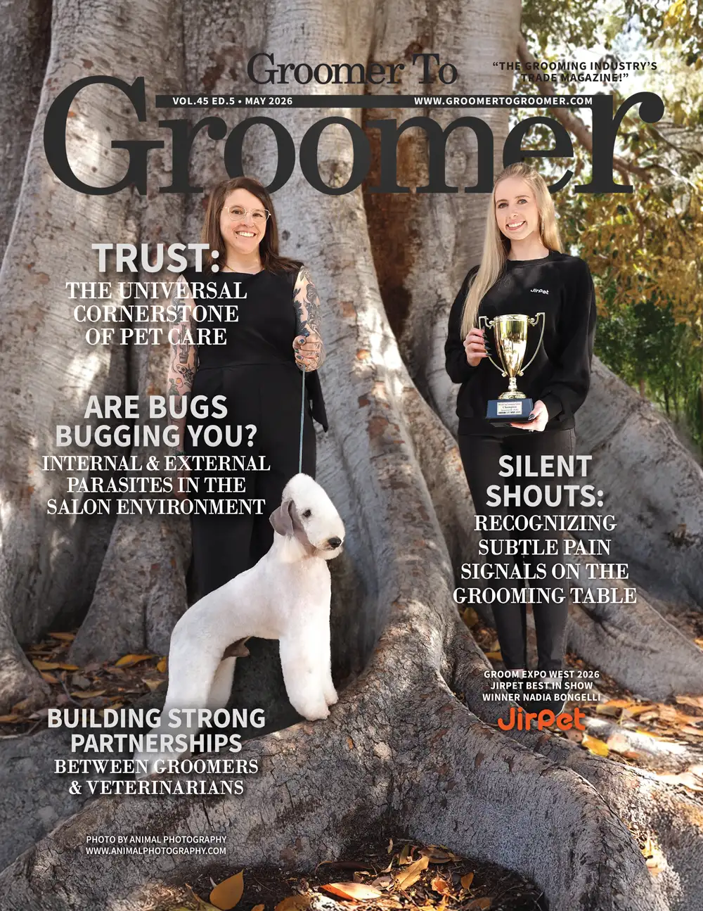 Groomer to Groomer May '26 cover