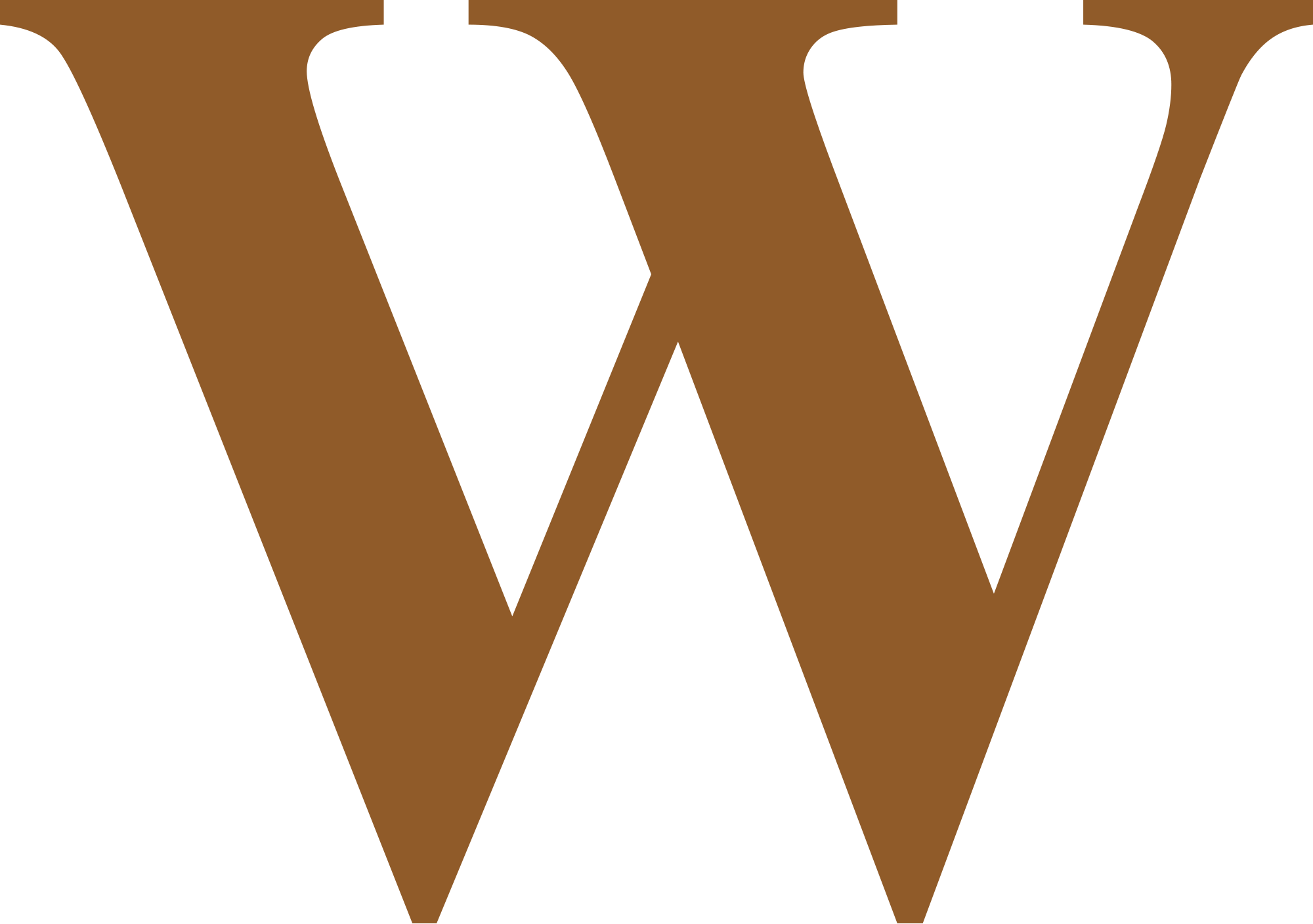 W