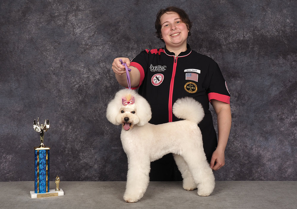 Jules Cloud's Northwest Grooming Show 2026 First Place Intermediate contest photo