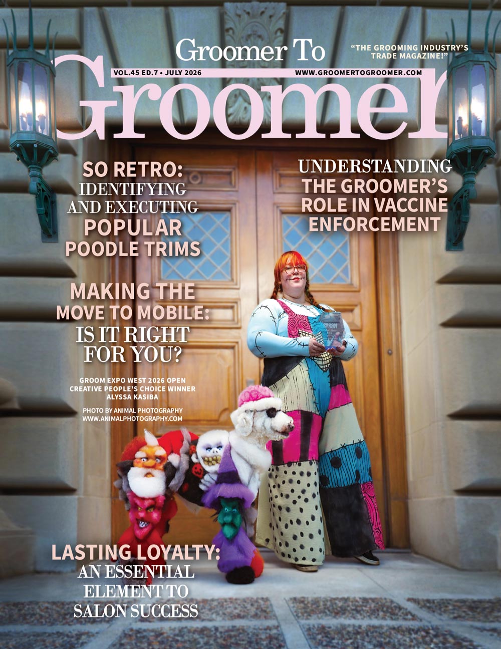 Groomer to Groomer July '26 cover