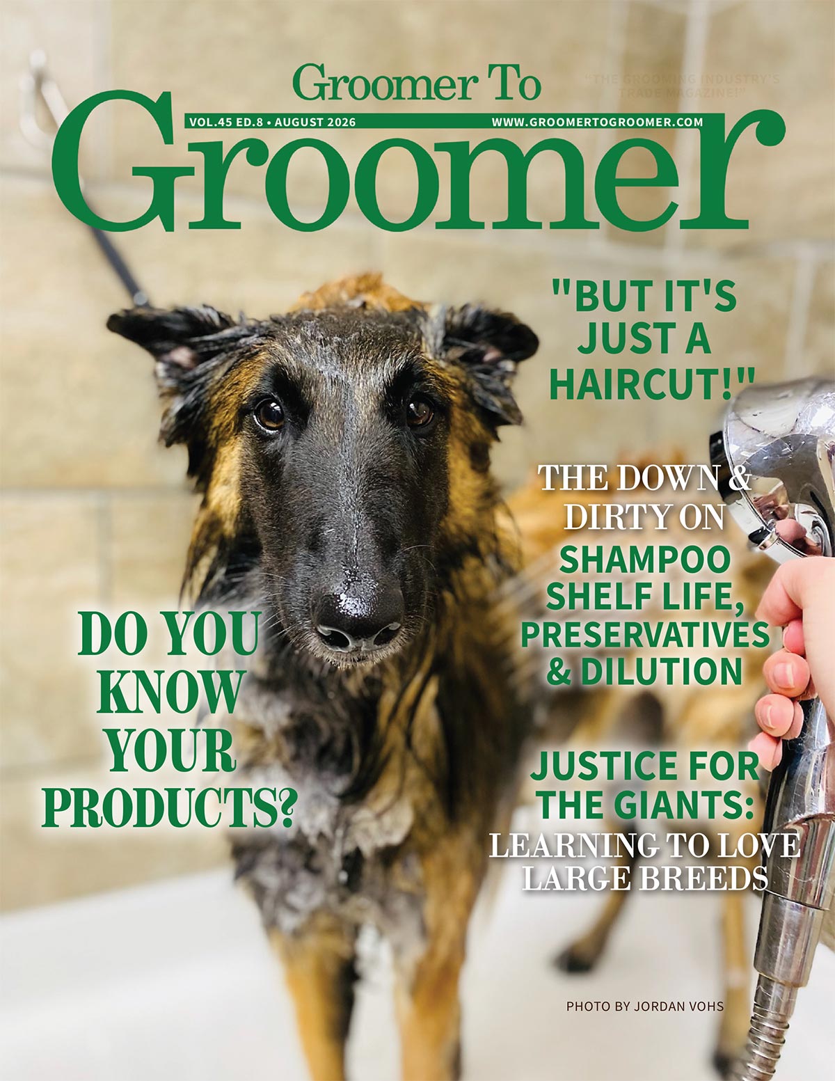 Groomer to Groomer August 2026 cover