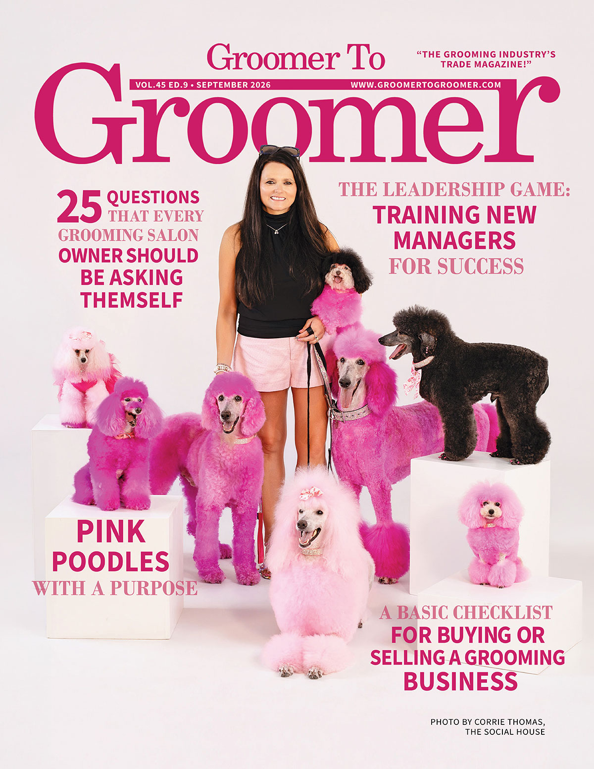 Groomer to Groomer September 2026 cover