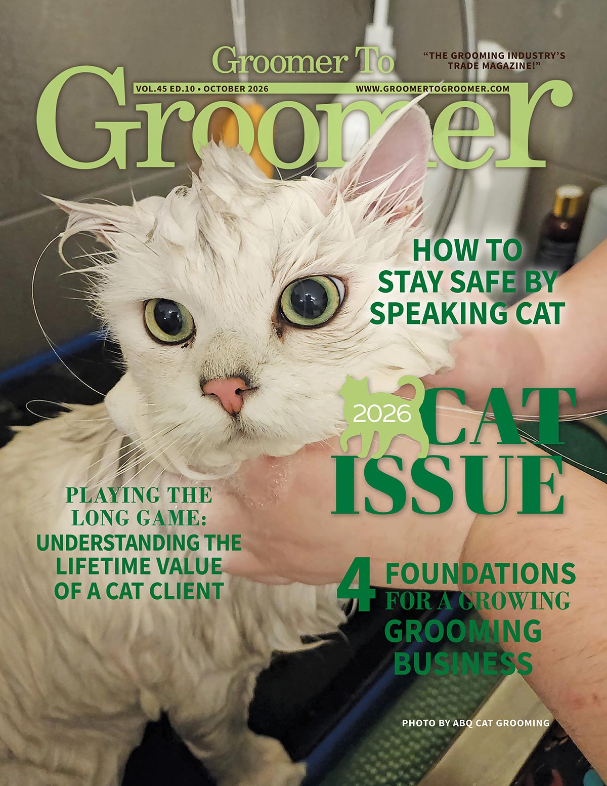 Groomer to Groomer October 2026 cover